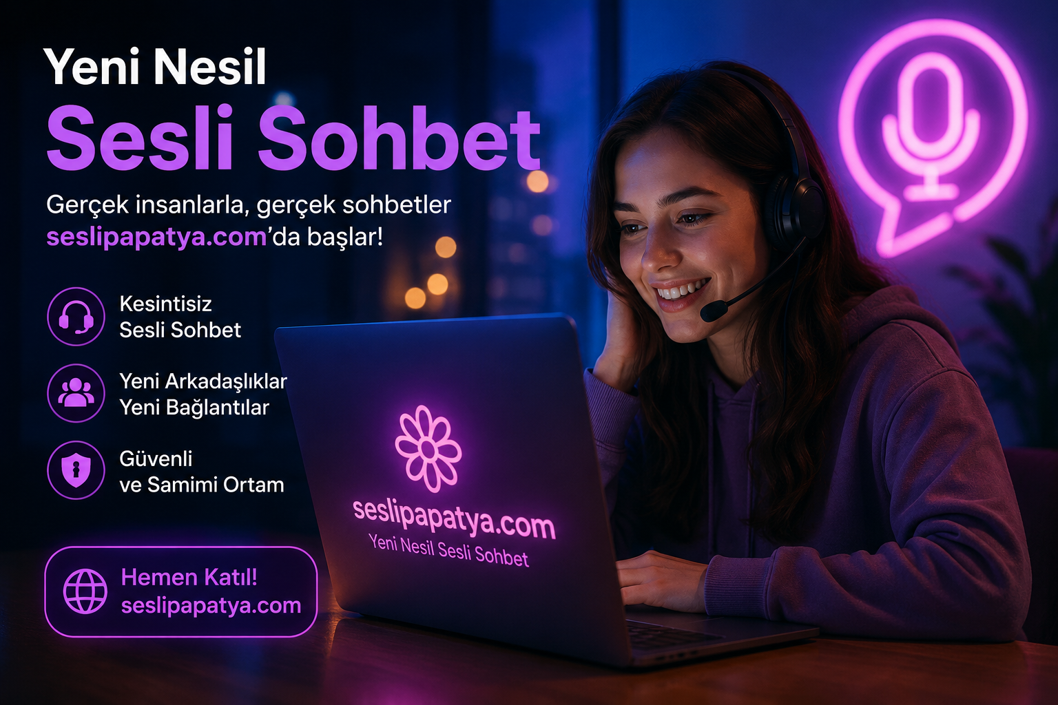 Yeni Nesil Sesli Sohbet