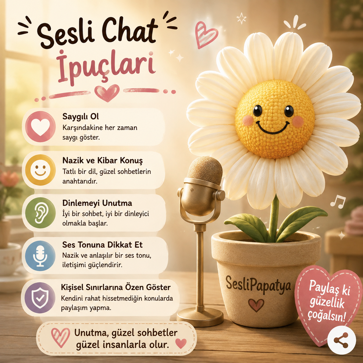 Sesli Chat İpuçları
